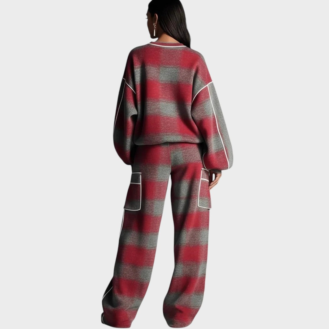 SAVELLE™ | Ombre Print Lounge Set