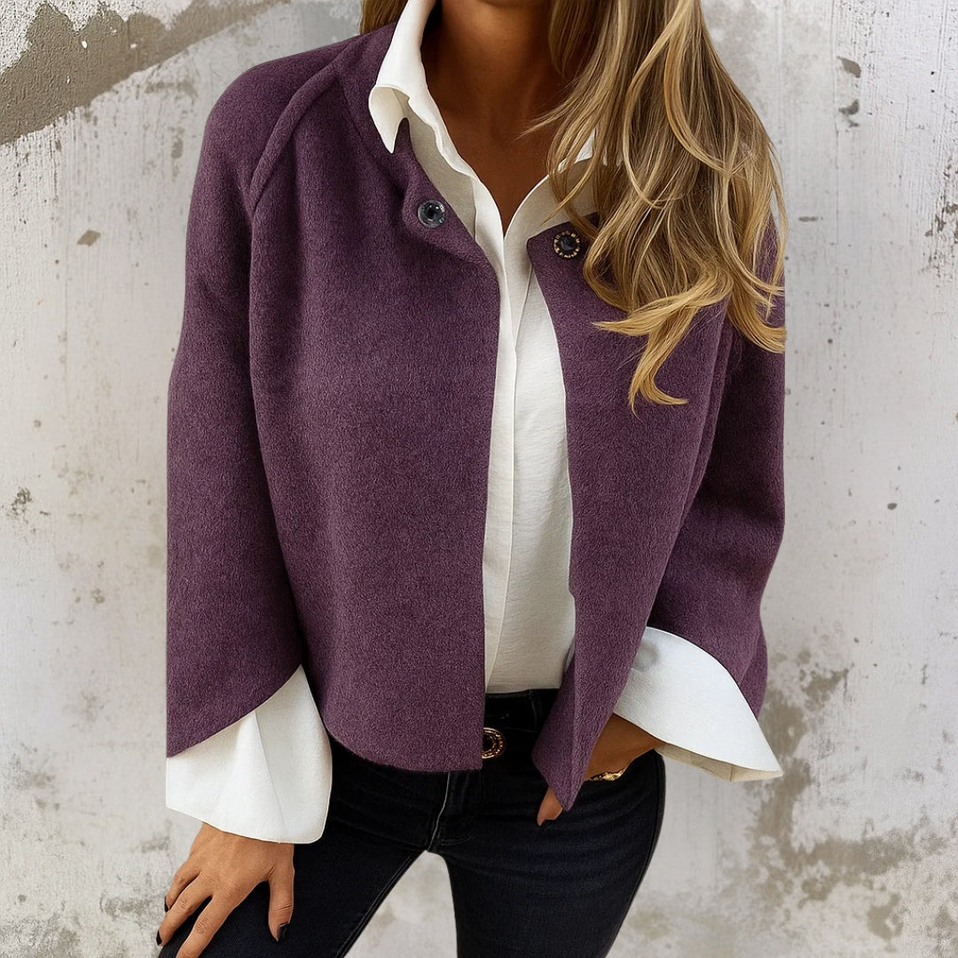 Beatrice™ | The Short Cashmere-Look Jacket