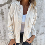 Marielle™ | The Retro Hooded Corduroy Jacket