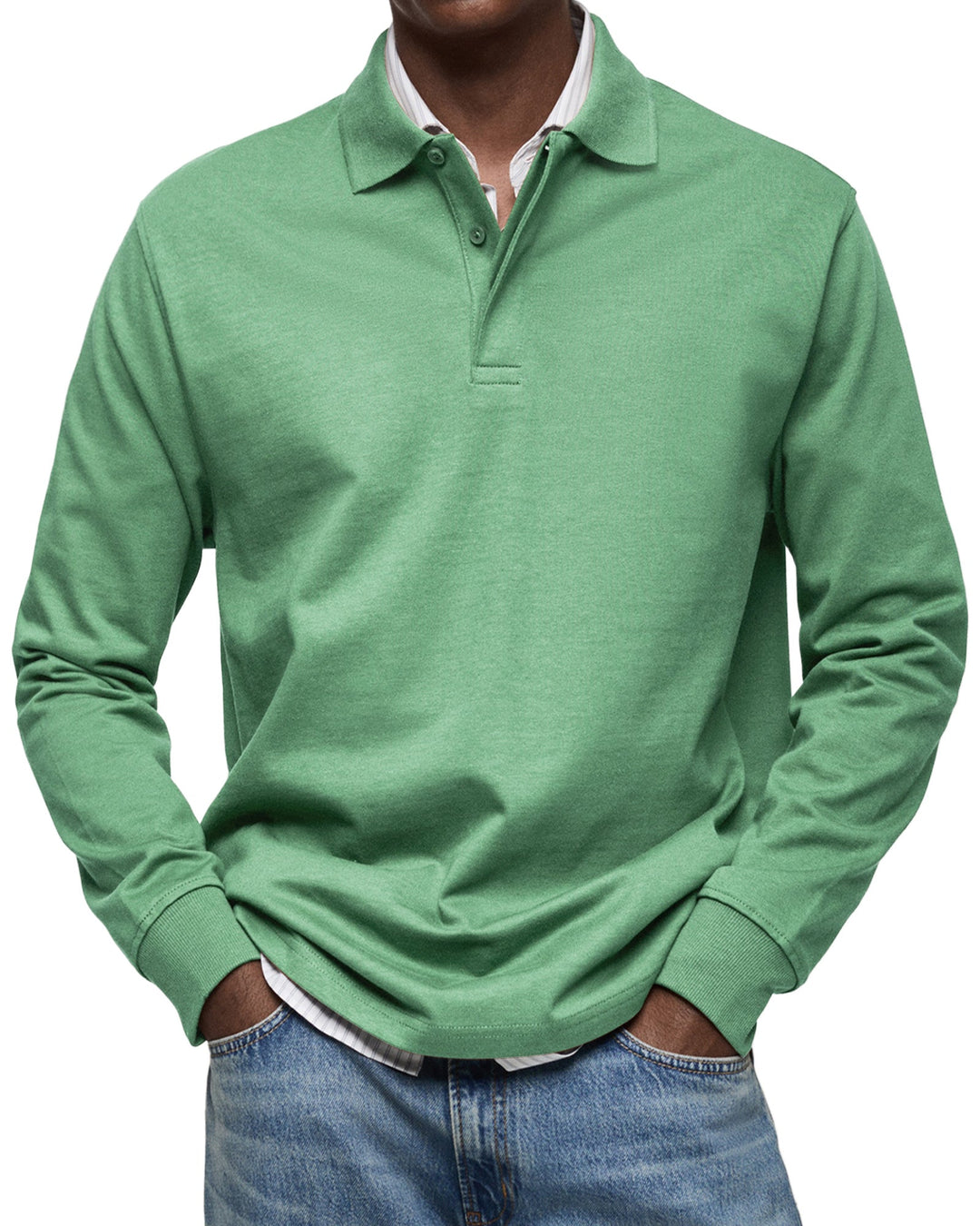 VESTARO™ | Luxury Long-Sleeve Polo