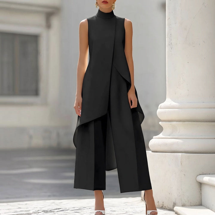 Gemma - Abito Lungo Elegante - Nero
