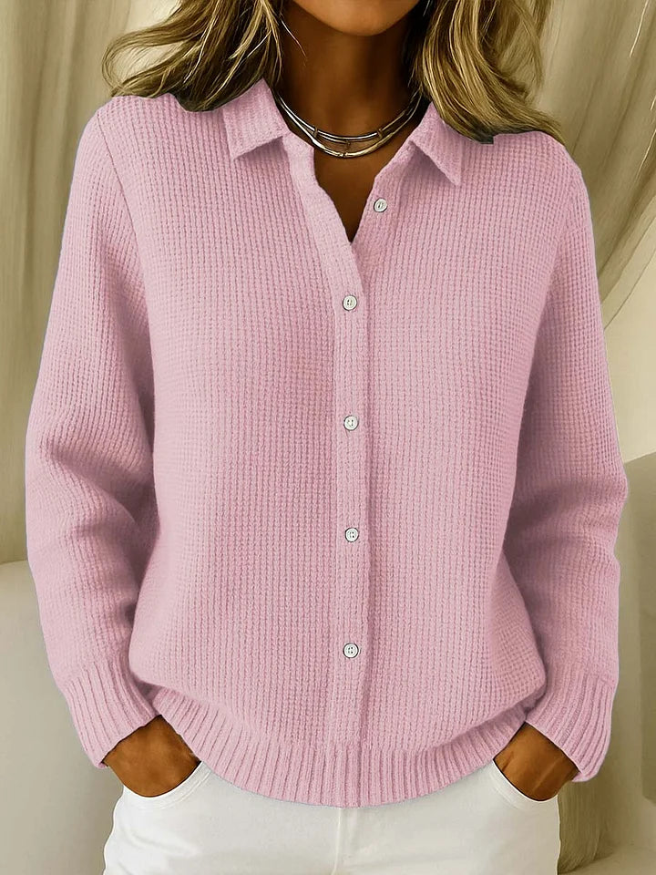 Isaline™ | Soft Button Knit