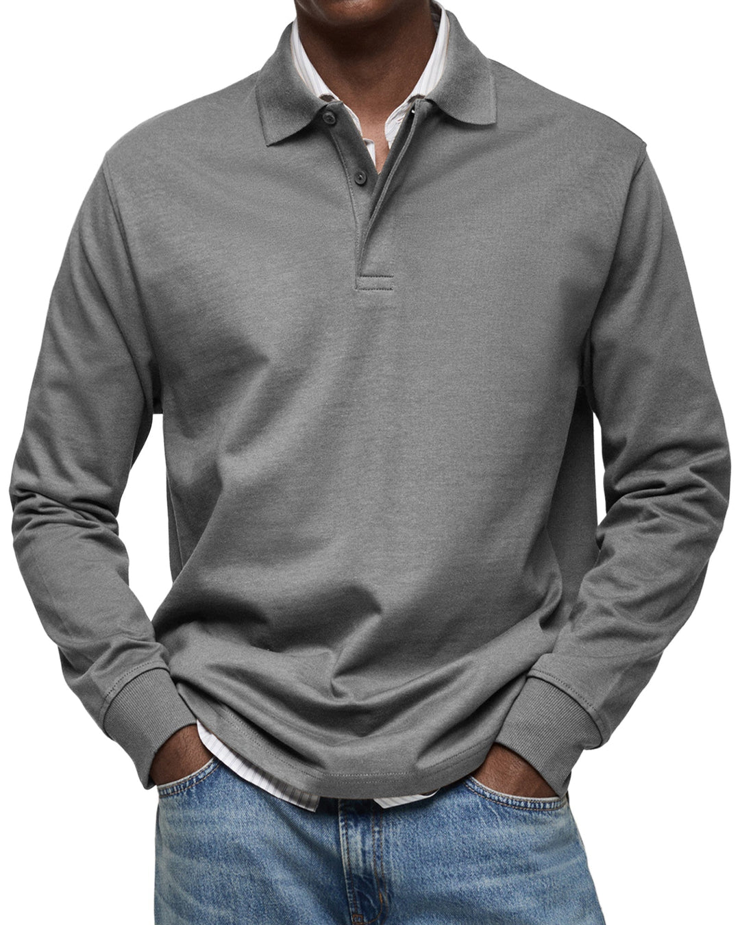 VESTARO™ | Luxury Long-Sleeve Polo