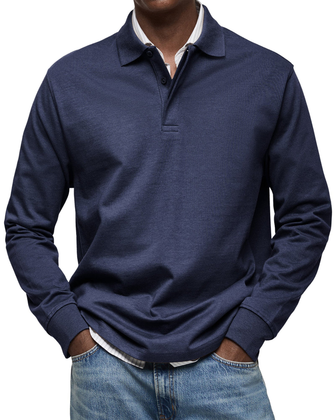 VESTARO™ | Luxury Long-Sleeve Polo