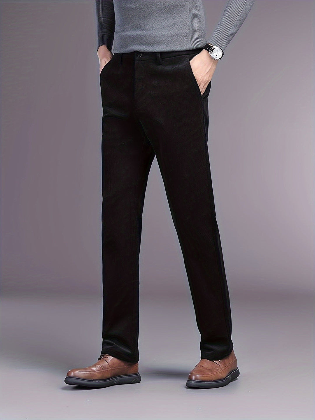 Barrett™ | The Slim Straight Corduroy Pants