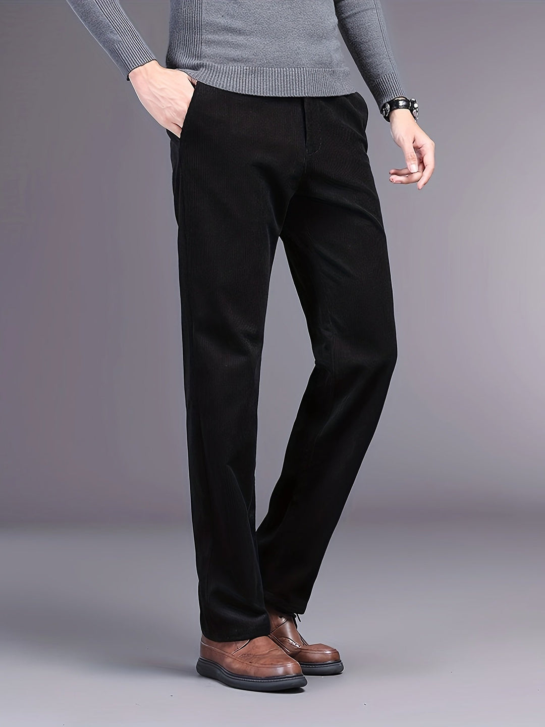Barrett™ | The Slim Straight Corduroy Pants