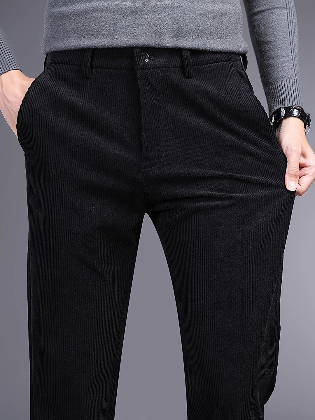 Barrett™ | The Slim Straight Corduroy Pants