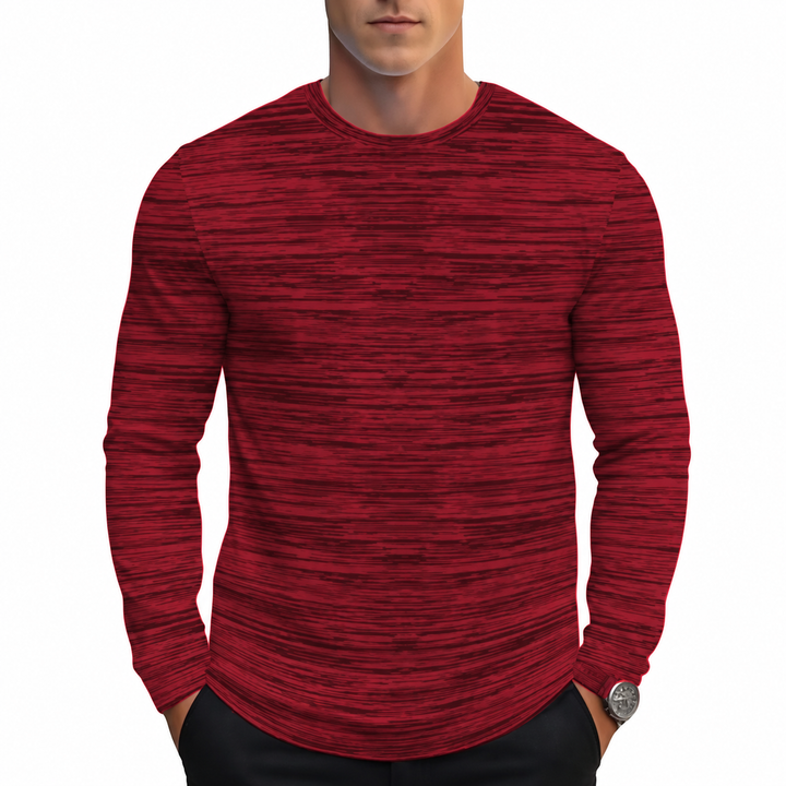 Nolan™ | Quick-Dry Striped Long Sleeve T-Shirt