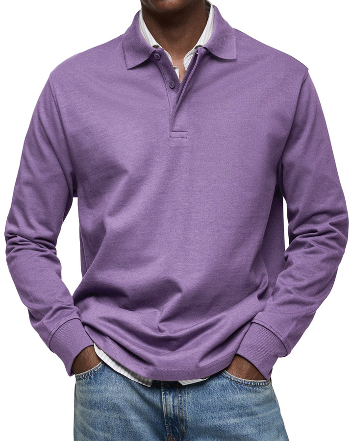 VESTARO™ | Luxury Long-Sleeve Polo