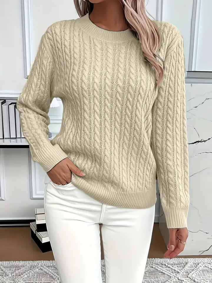 Amélie™ | Classic Cable-Knit Sweater
