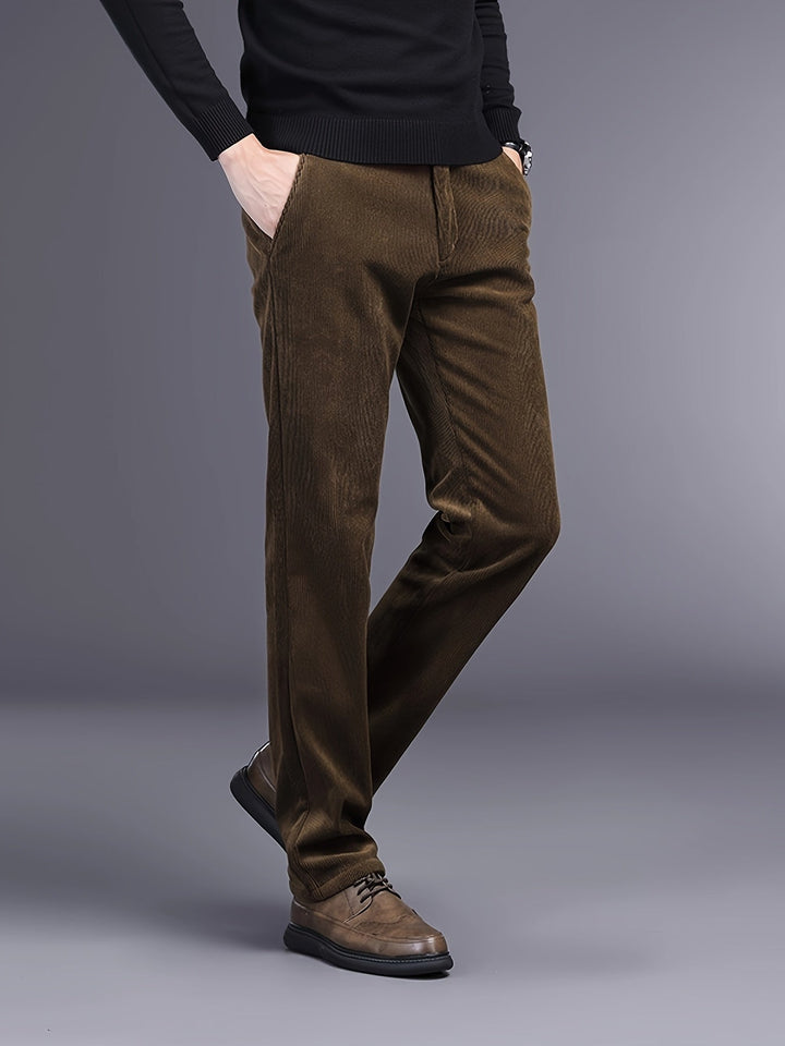 Barrett™ | The Slim Straight Corduroy Pants