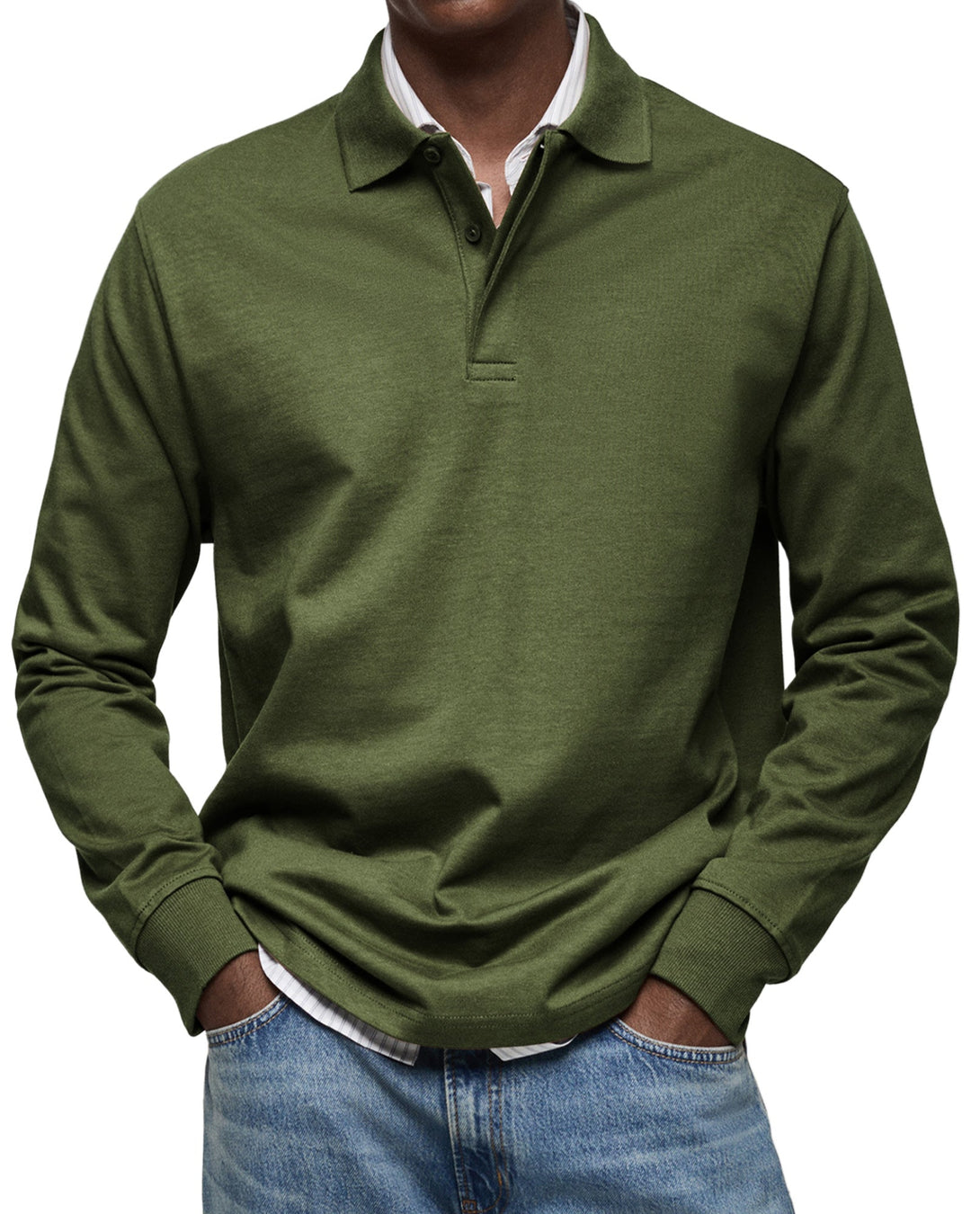 VESTARO™ | Luxury Long-Sleeve Polo