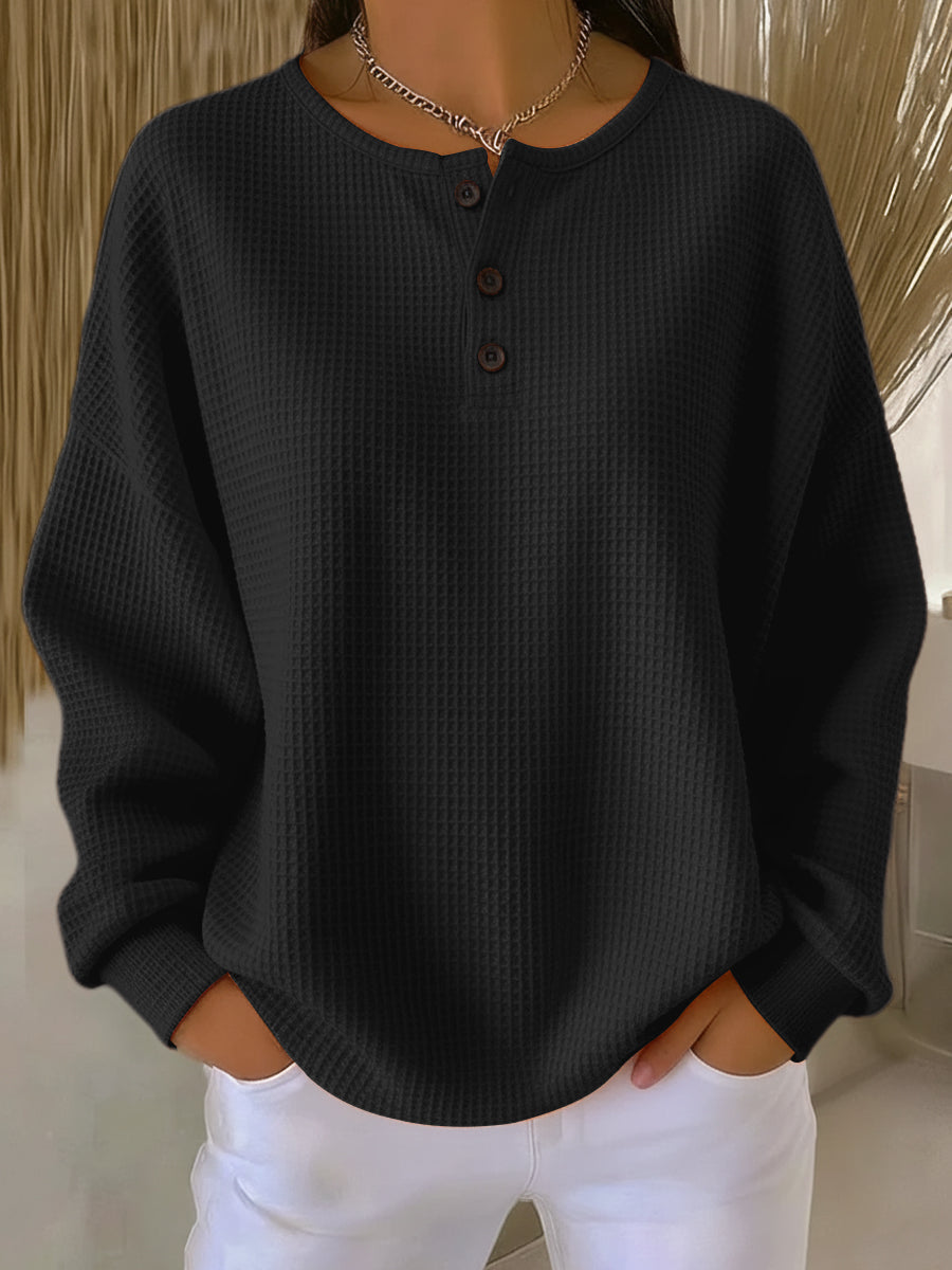HAVENLY™ | Waffle-Knit Sweater