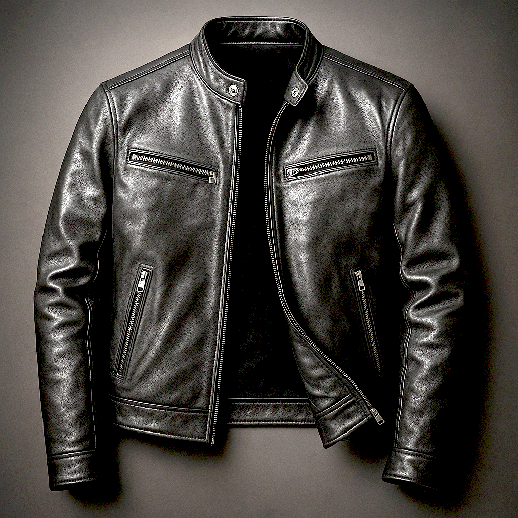 Marchetti™ | The Vintage Leather Moto Jacket