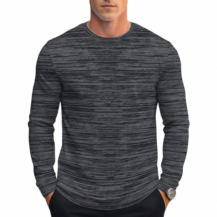 Nolan™ | Quick-Dry Striped Long Sleeve T-Shirt