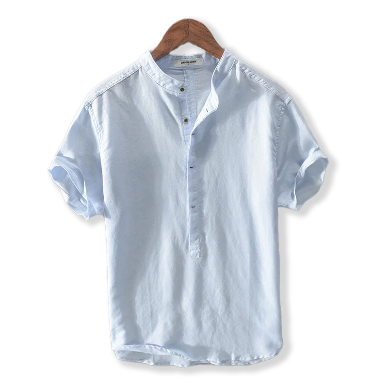 Sorrento™ | The Breezy Linen-Cotton Shirt