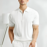 Lozano™ | The Half-Zip Textured Polo
