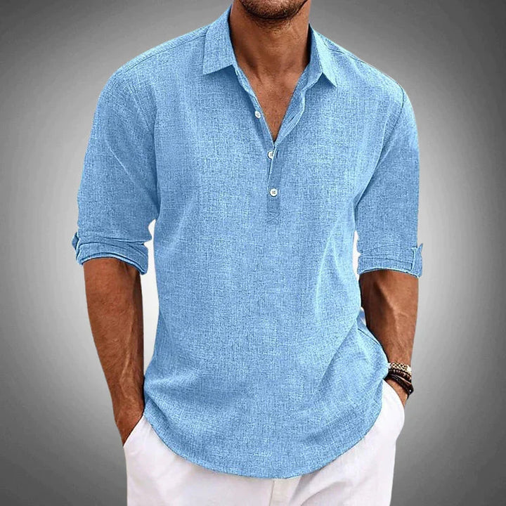 Alessandro™ | The Italian Linen Shirt