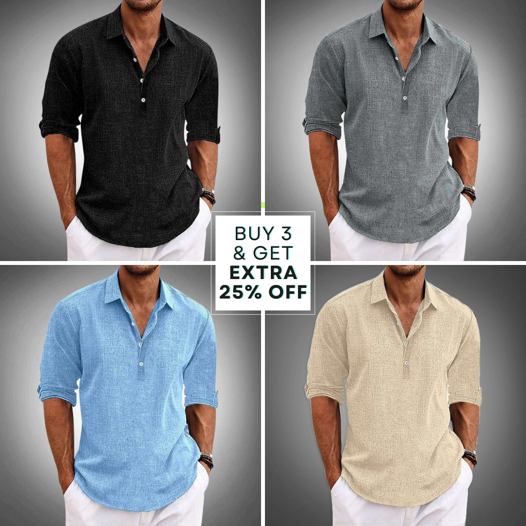 Alessandro™ | The Italian Linen Shirt