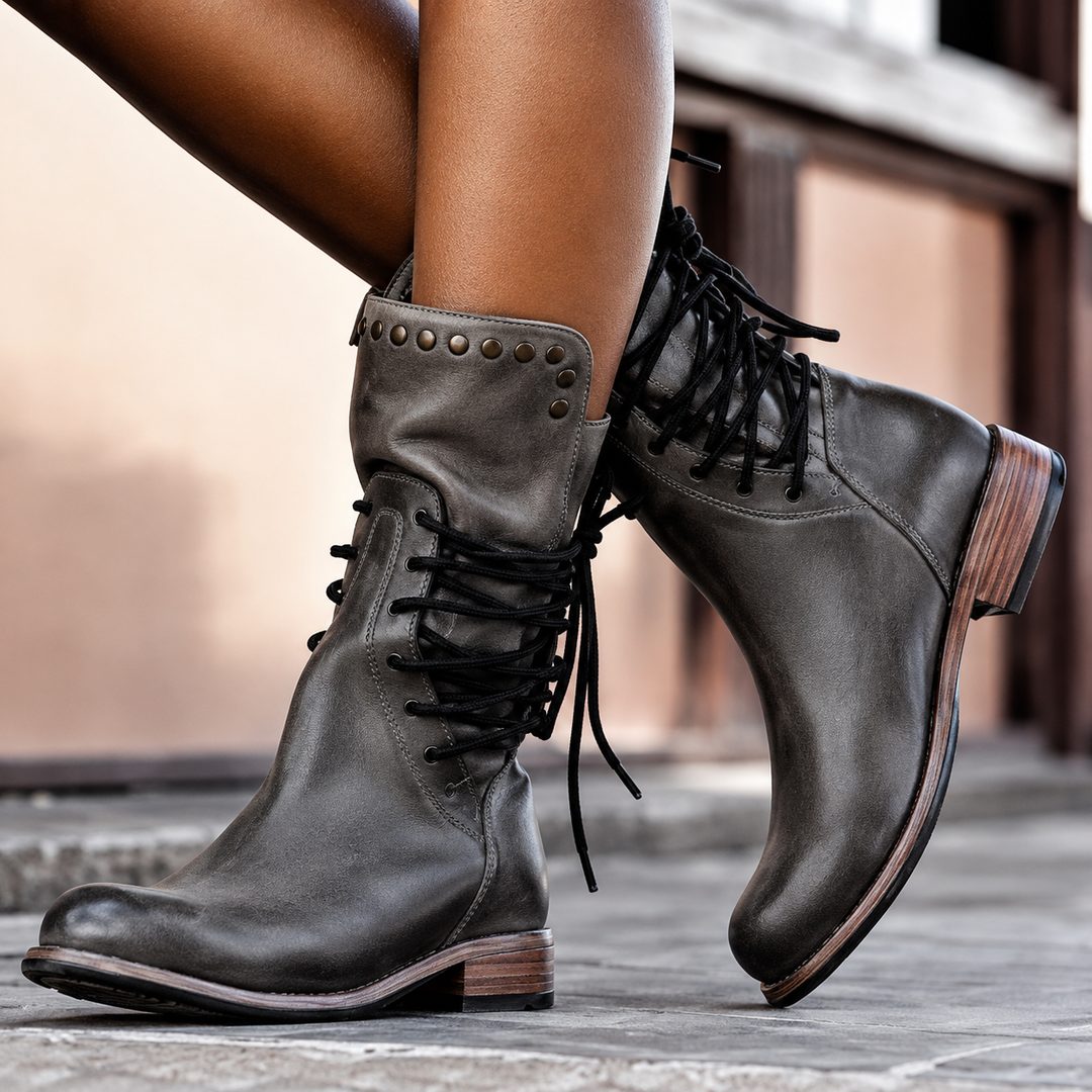 Liora™ | Timeless Fleece-Lined Ankle Boots