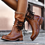 Liora™ | Timeless Fleece-Lined Ankle Boots