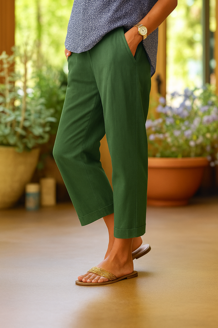 Julienne - Elegante Linnen Broek