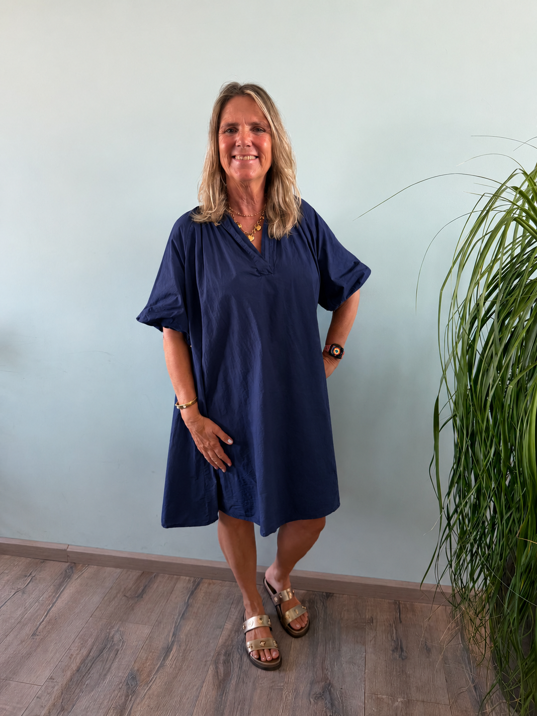 Mila™ | Relaxed Cotton Dress
