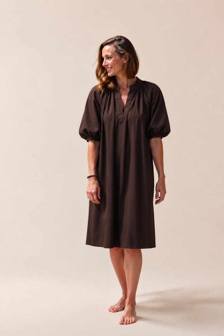 Mila™ | Relaxed Cotton Dress
