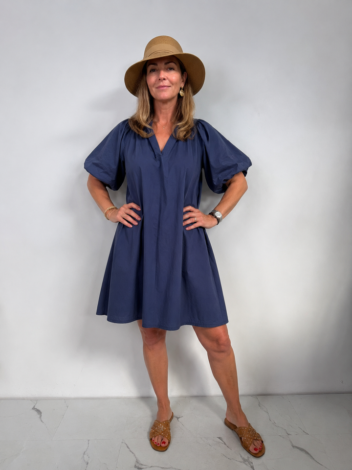 Mila™ | Relaxed Cotton Dress