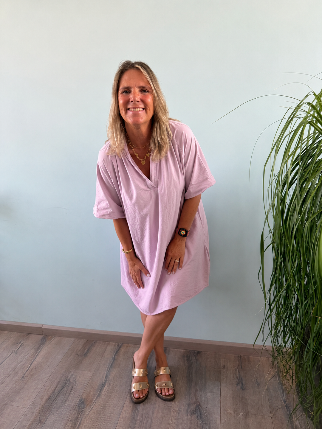 Mila™ | Relaxed Cotton Dress