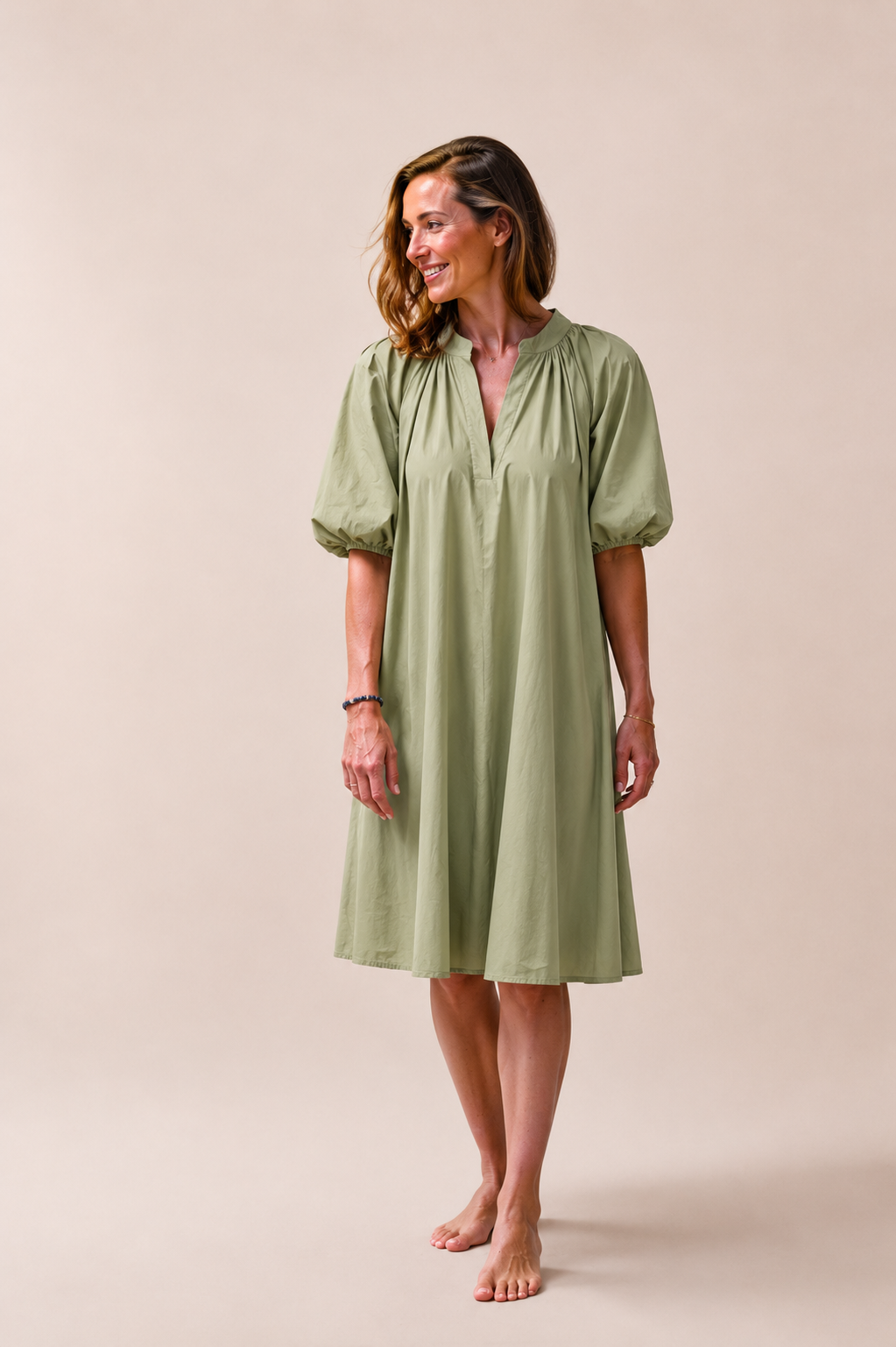 Mila™ | Relaxed Cotton Dress