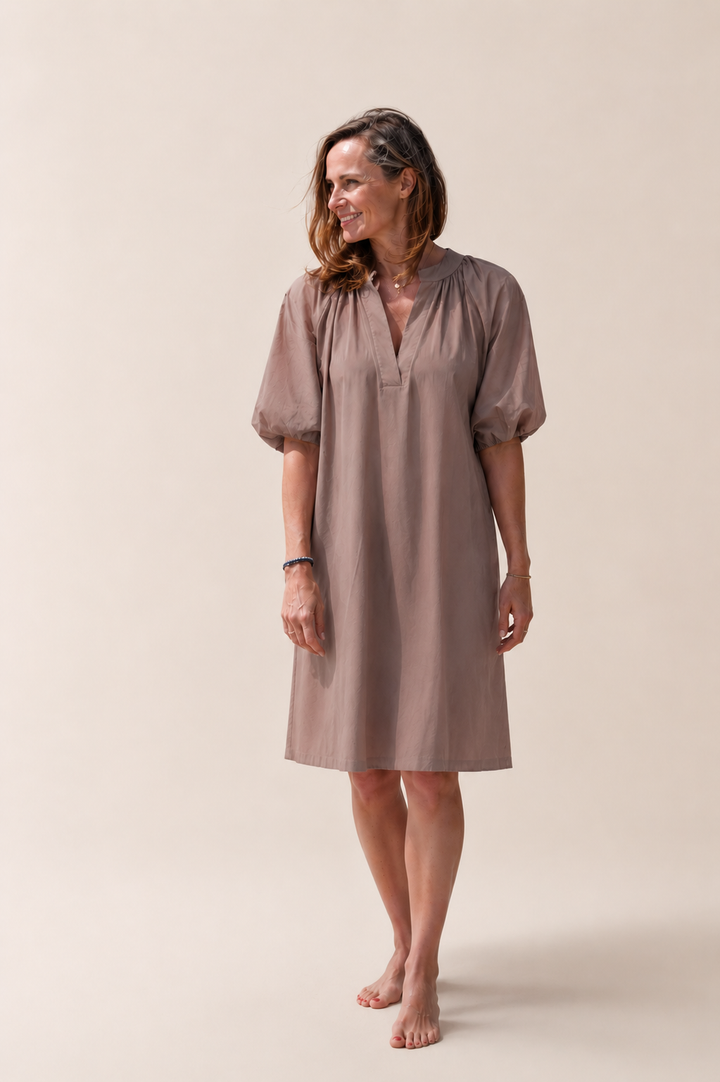 Mila™ | Relaxed Cotton Dress