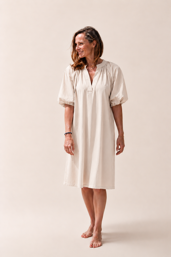 Mila™ | Relaxed Cotton Dress