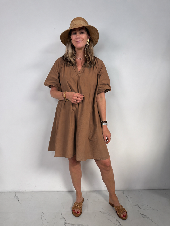 Mila™ | Relaxed Cotton Dress