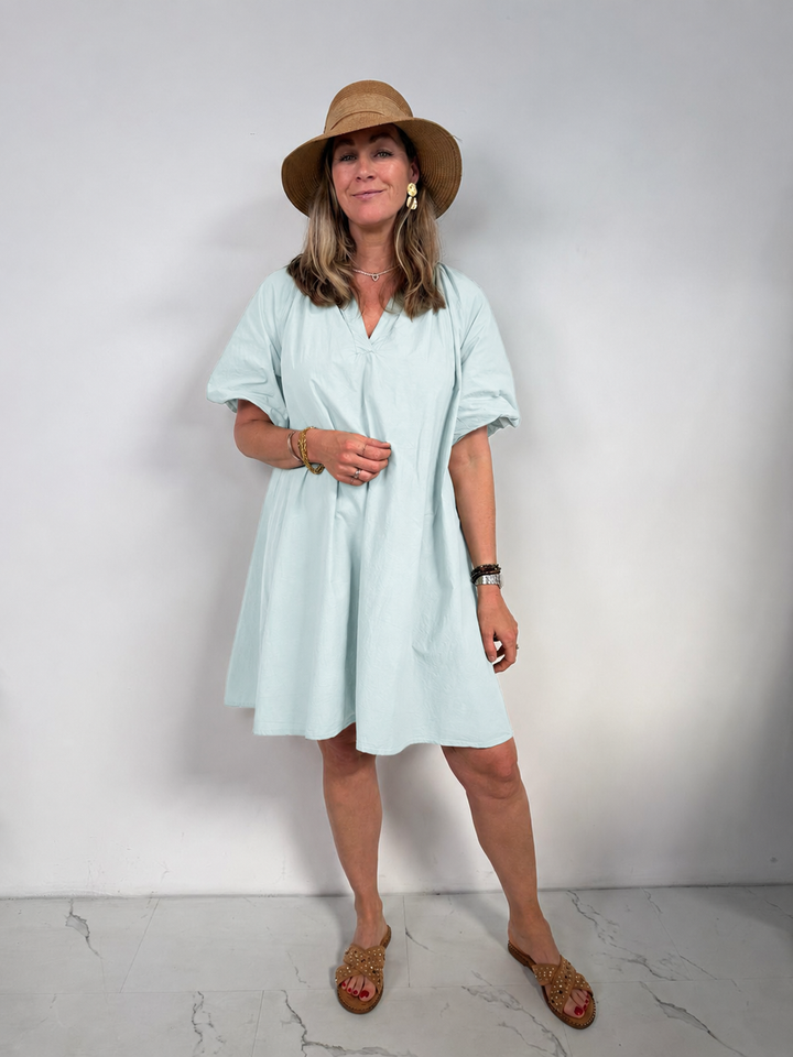 Mila™ | Relaxed Cotton Dress