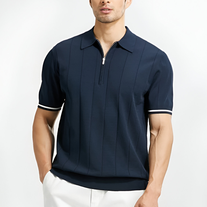 Lozano™ | The Half-Zip Textured Polo