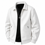 Beckett™ | Textured Zip-Up Collared Jacket