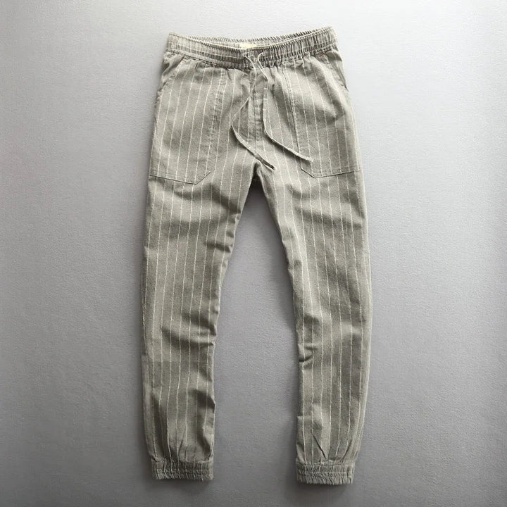 Sinclair™ | The Tailored Pinstripe Joggers
