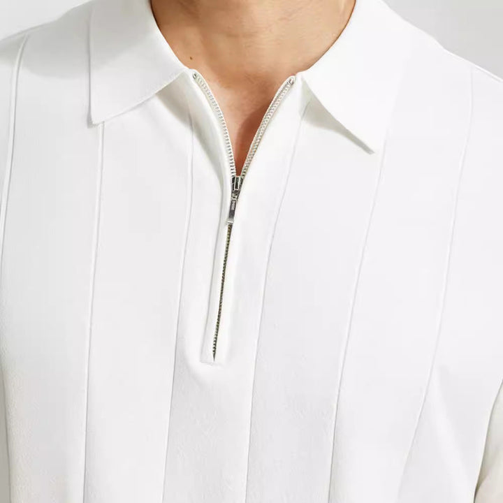 Lozano™ | The Half-Zip Textured Polo