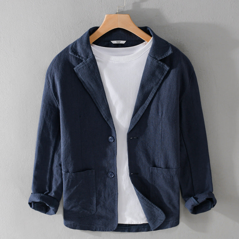 Ambrose™ | The Rich-Dyed Linen Jacket