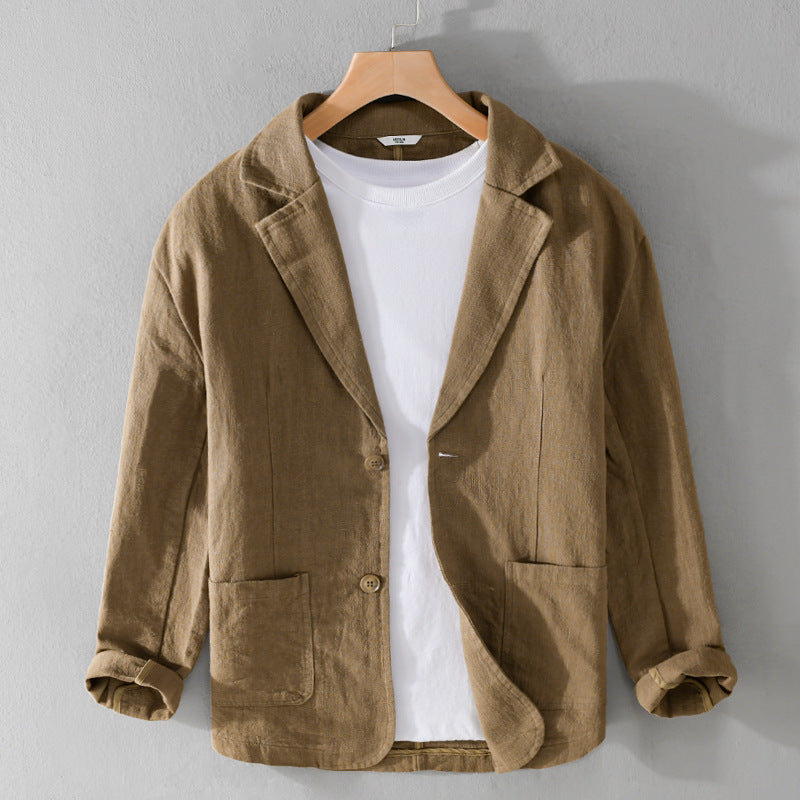 Ambrose™ | The Rich-Dyed Linen Jacket