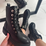 Mila™ | Chunky Lace-Up Boots