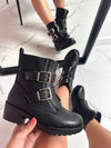 Ava™ | Buckle Ankle Boots