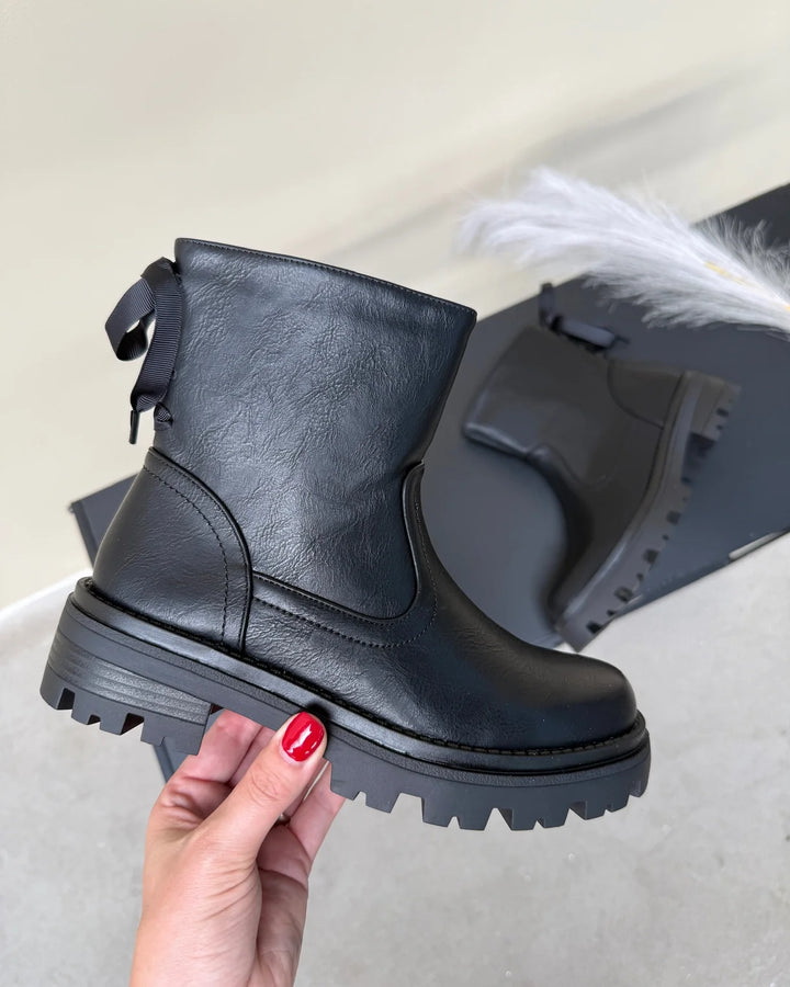 Bella™ | Ribbon Ankle Boots