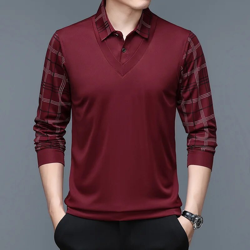 Fitzgerald™ | The Plaid Panel Dress Shirt