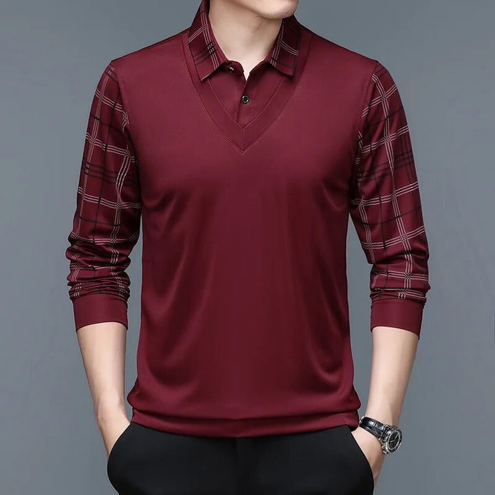 Fitzgerald™ | The Plaid Panel Dress Shirt