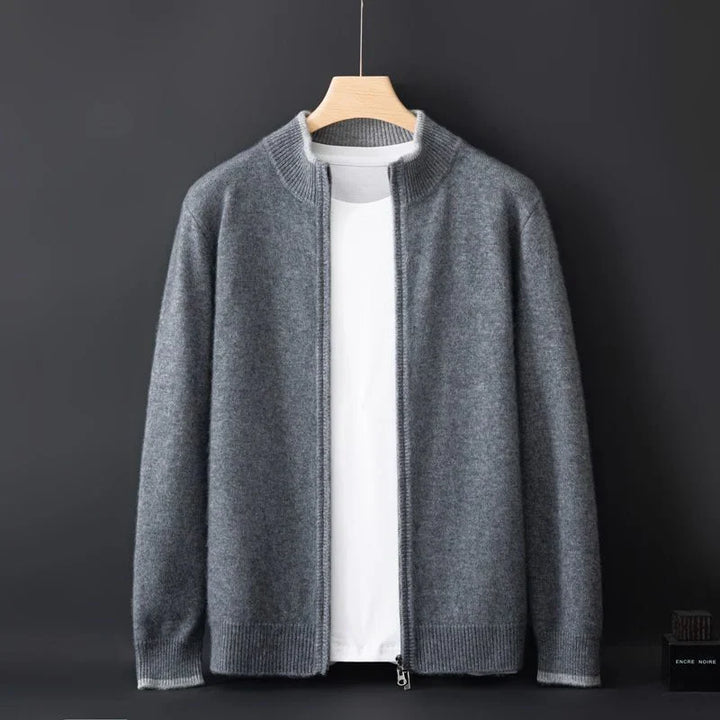 Callum™ | The Premium Cashmere Zip Jacket