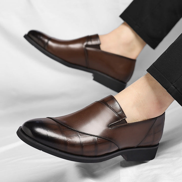 Ellery™ | The Two-Tone Textured Leather Loafer