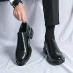 Redmond™ | The Elasticated Slip-On Leather Shoe