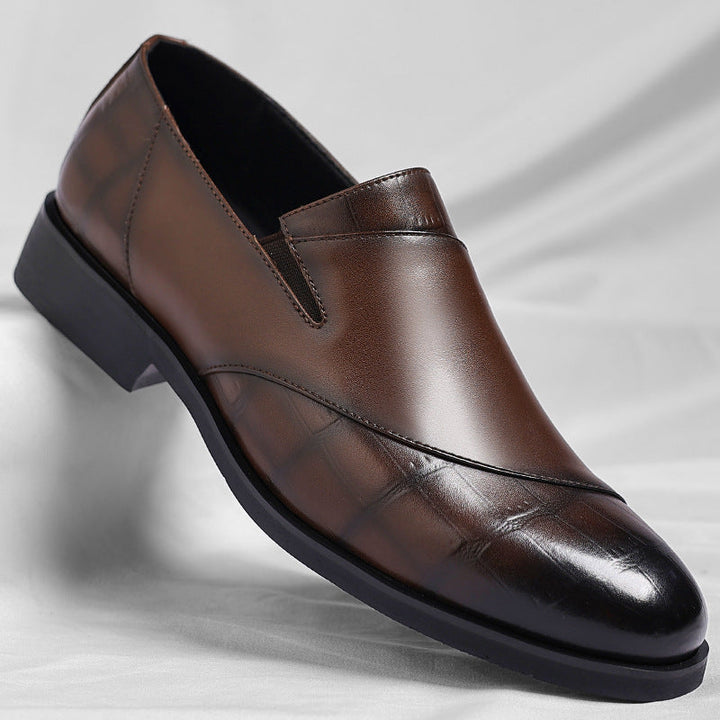 Ellery™ | The Two-Tone Textured Leather Loafer